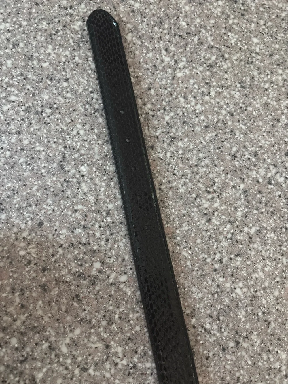 Brighton Women’s 32 Black Belt w/ Rhinestone Bow Hardware Size 32